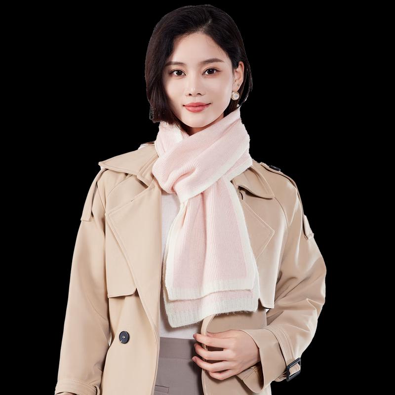 HAOMAN TEXTIELS Cashmere Blend Knitted Scarf