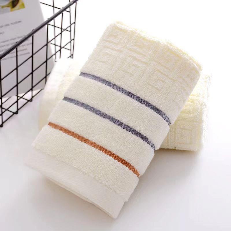 Luxury Hand Face White Hotel Towel Set Quality Hotel Bath Towel 100% Cotton Hotel Towel 34*74 cm&300 - 499 GSM белый