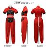 Brightlara Halloween Cosplay Costume, Cheongsam, Kung Fu, Chinese Style, for Adults and Women, cos058-RE-XL