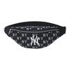New MLB Polyester Combo Bag One Shoulder Crossbody Fanny Pack Zip Closure Bag Regular Unisex Black 3AHSM014N-50BKS