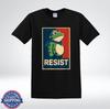 Widerstand Protest Kunst Anti-Autoritär Frosch Meme Satire T-Shirt