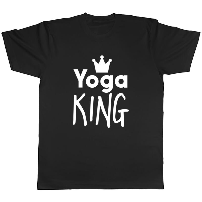 Yoga King T-shirt unisexe pour hommes S