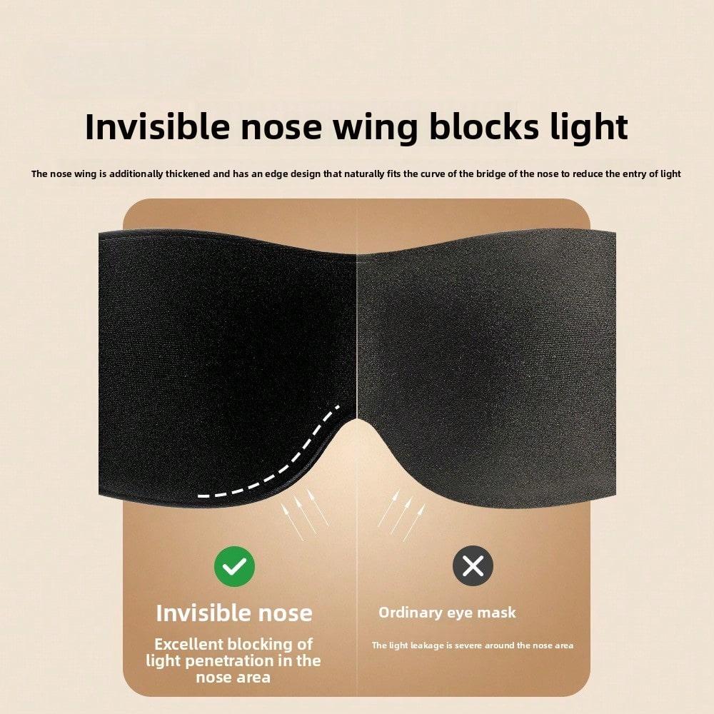 Simple Three-dimensional Shading Eye Mask Thickened To Relieve Eye Fatigue Eye Mask Men and Women Sleep Shading Eye Mask