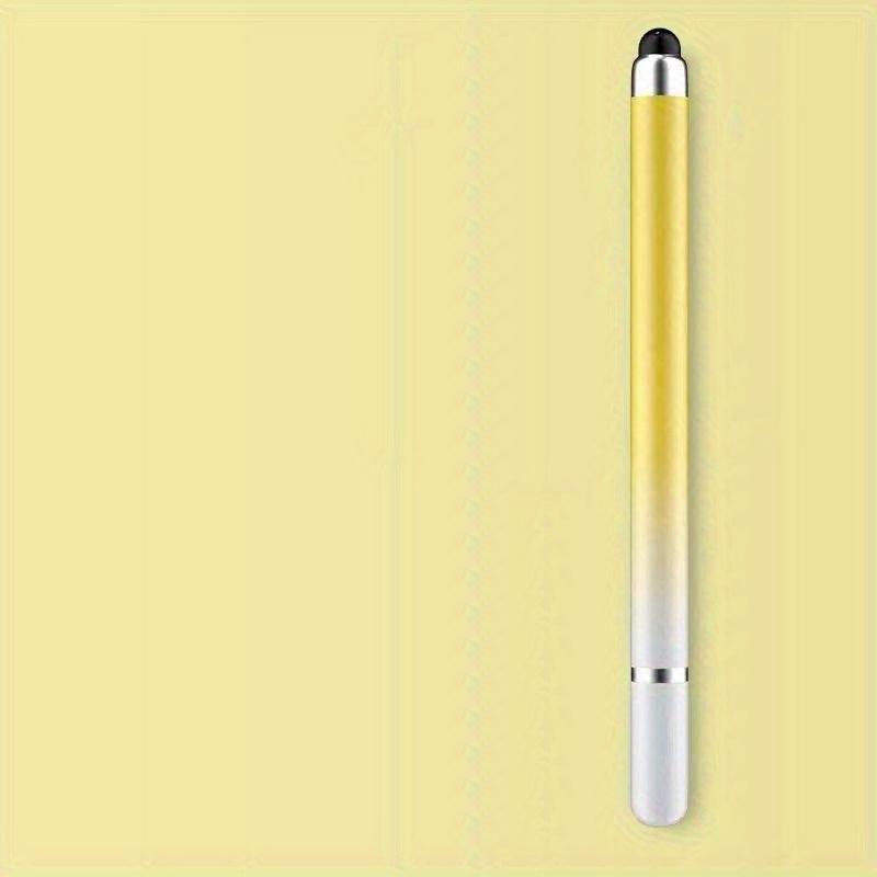 

Стилус 2-в-1, который работает для планшетов и сотовых телефонов, емкостный сенсорный карандаш, подходящий для iPhone, Samsung и всех телефонов Android жёлтый