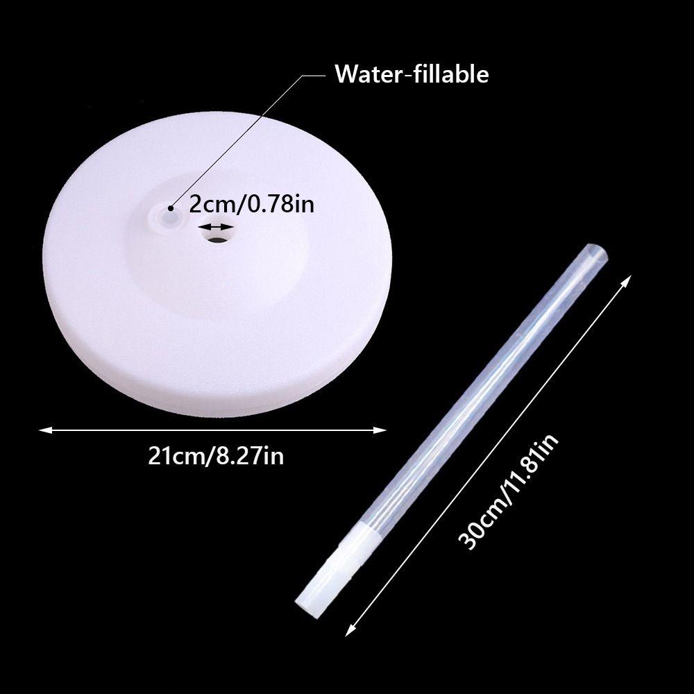 1/2Set Transparent Balloon Arch Bracket with Base Balloon Decor Items  Party Supplies