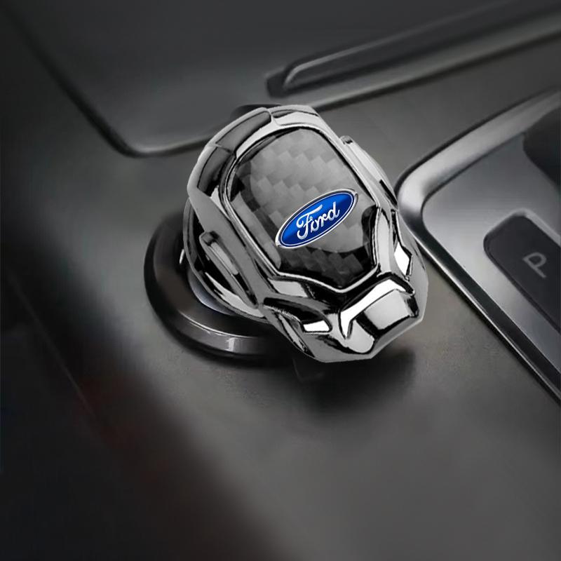 1pc Car One Button Start Protective Cover Ignition Device Badge Sticker  For Ford Mustang Zapatillas Miniatura Gt Shelby 2005 2015 Mujer 2012 2006