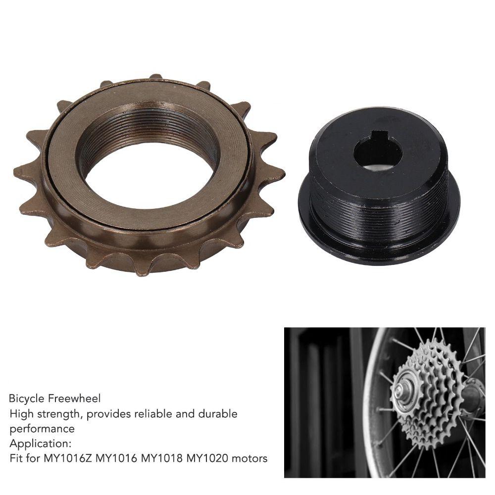 1Set Freewheel with Left Drive Flywheel Adapter Kit for MY1016Z MY1016 MY1018 MY1020 Motors