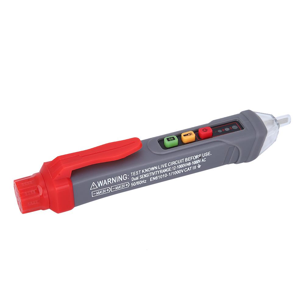 Voltage Test Kit Electrician Tools Portable Testing Tool NonContact AC Sound LED Alarm