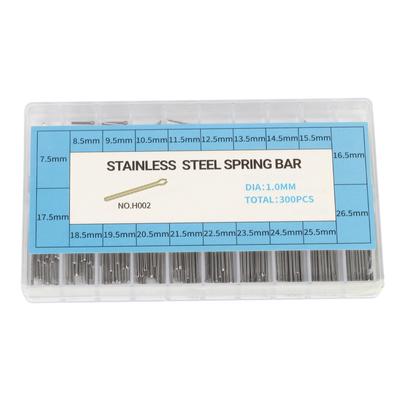 1.0mm Split Pins Bars Wristwatch Strap Split Pins 304 Stainless Steel Watch Parts 7.5mm?26.5mm