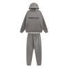 ReflectiveLetter Unisex Oversize Hoodie Fleece Sweatshirt Couple Loose Fit Pullover