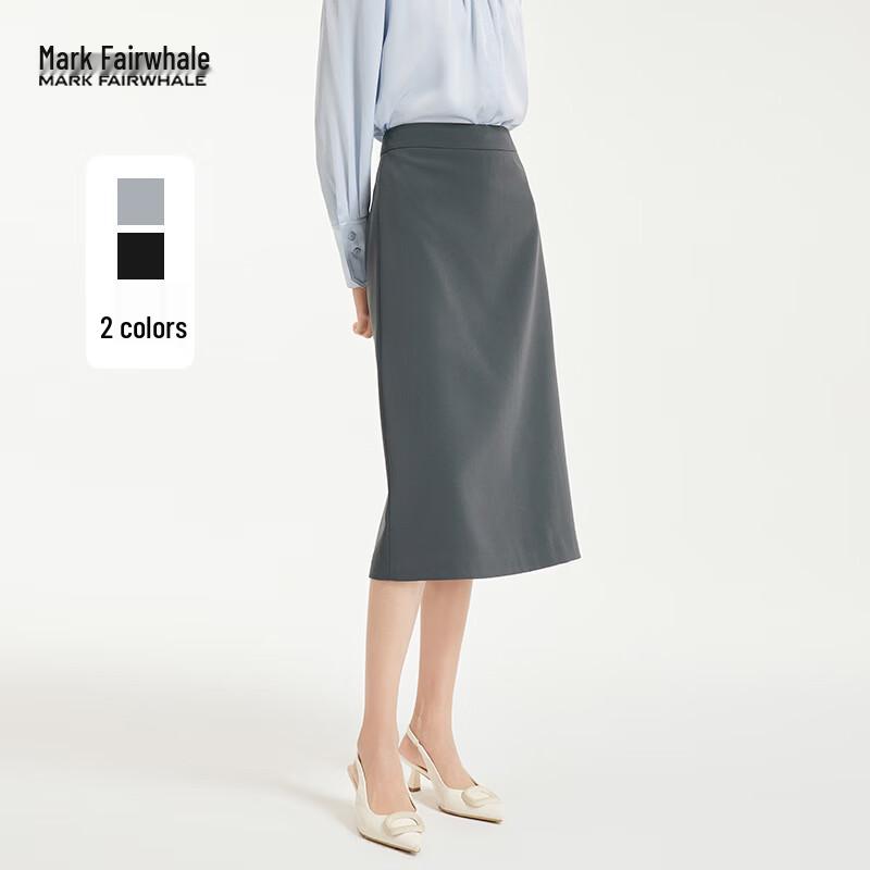 MARK FAIRWHALE Women s Professional A-Line Suit Skirt L