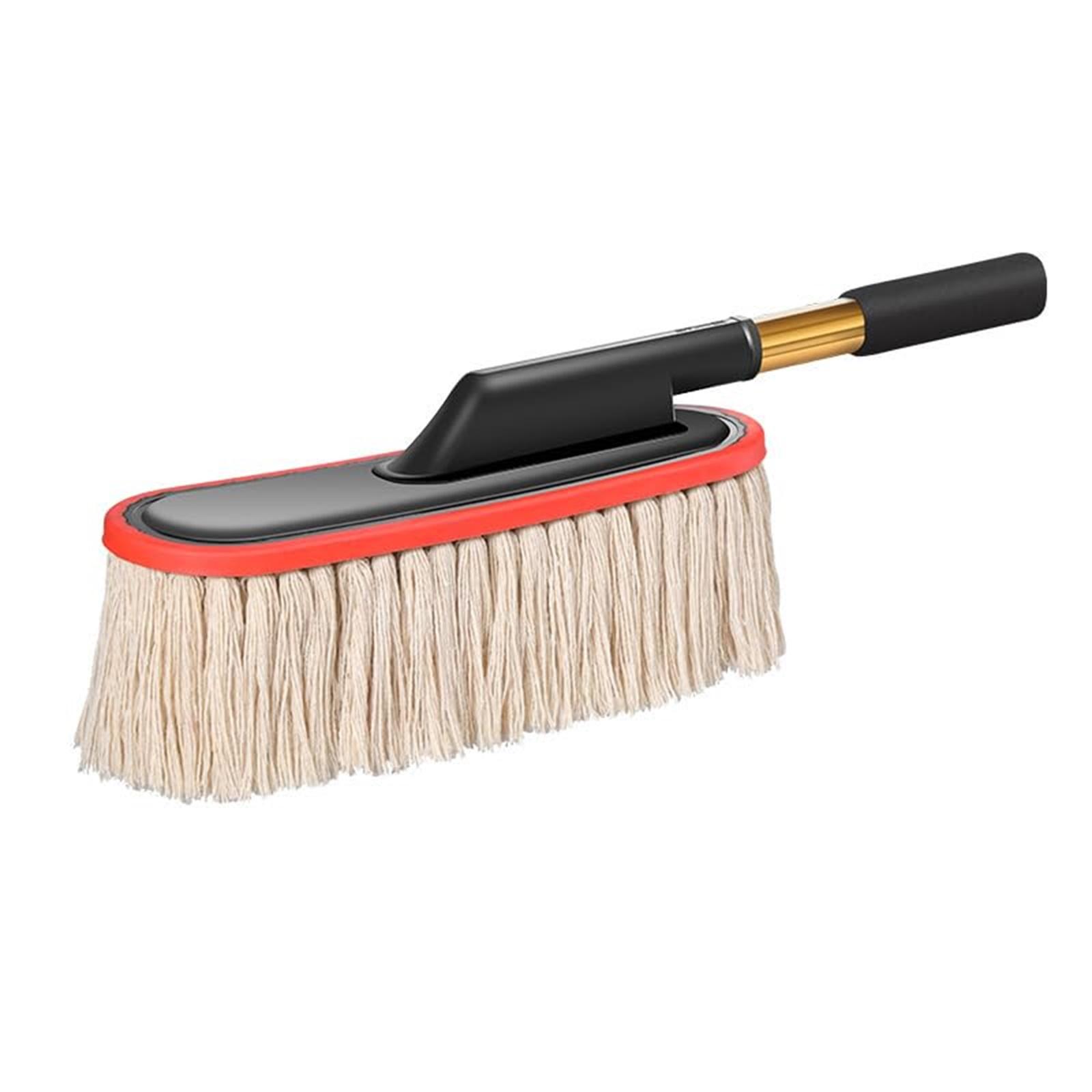 

Car Duster Exterior Soft Vehicle Cleaning Brush Scratch Free Mop Extendable Handle Removal Brush One Size