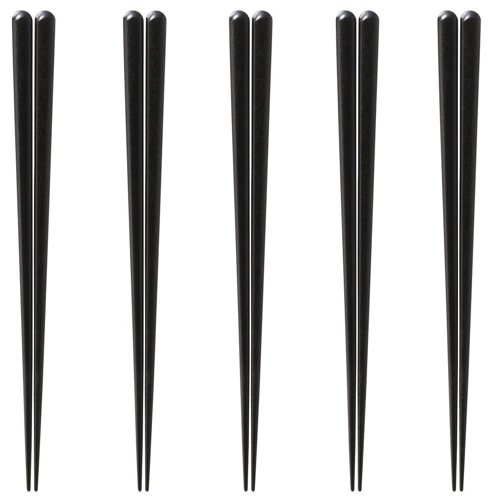 Happy Set of Dishwasher Made In PID8189 J-kitchens Chopsticks, 5, Material Wood, Safe, Japan,