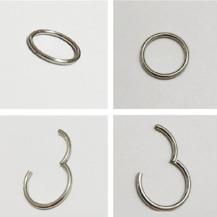 Nose Ring Stainless Steel Body Jewelry Tragus Septum Piercing Cartilage Hoop
