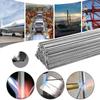 10/20Pcs Aluminum Welding Wire Solid Core Easy Melt Indust Aluminum Weld Bars Low Temperature Welding Rods Repair for Soldering Bicycle Locomotive