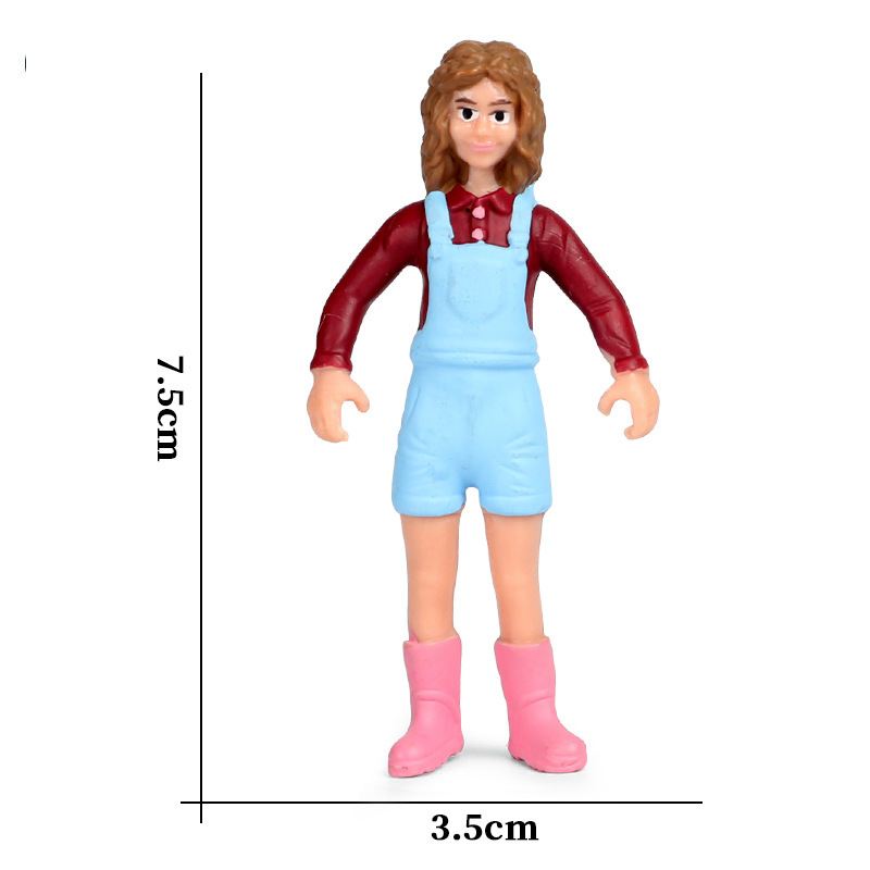 Model Doll Professional Toys Simulate Farm Pasture Decoration Plastic Material