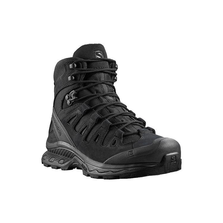 Salomon Quest 4D Forces 2 Fabric Leather Comfortable Breathable High-Top Hiking Shoes Unisex Hiking Shoes 406825