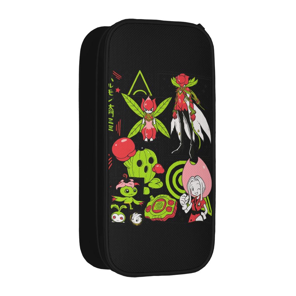 Veemon Digimon Adventure Guilmon Omnimon Pencil Cases Pencilcases Pen Box for Girls Boys Bag Students School Zipper Stationery