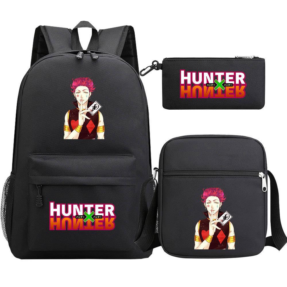 Animation, Full-Time Hunter, Young Students, School Bags, Men'S And Women'S Leisure Travel, Backpacks, Trendy Computer Bags