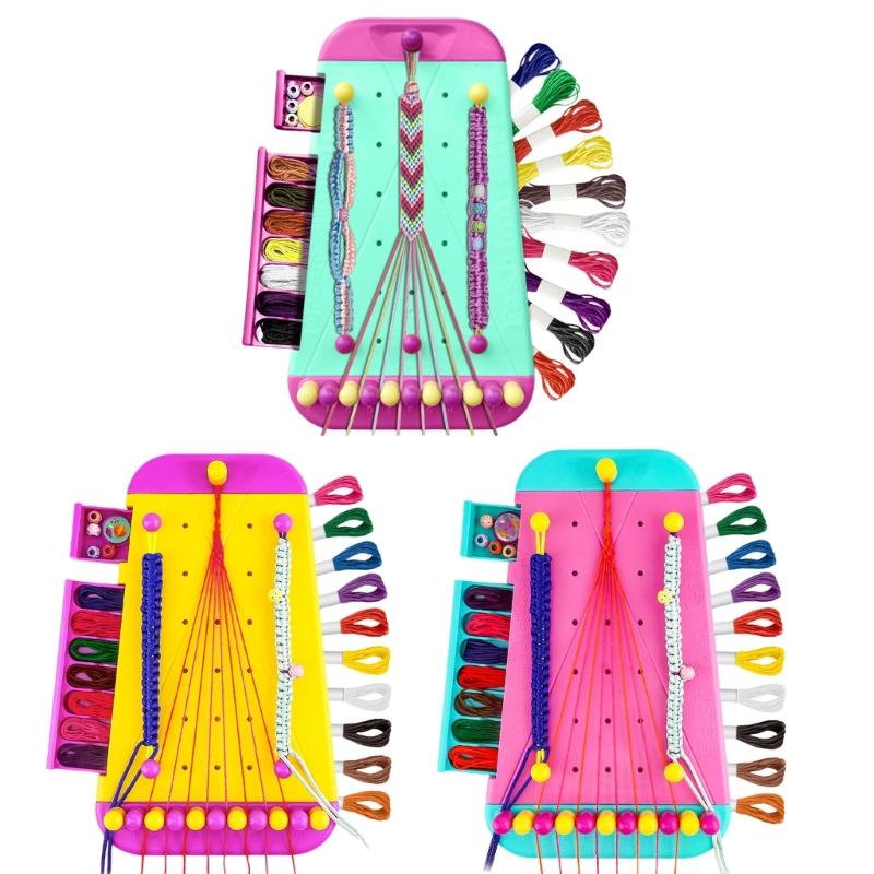 Freundschaftsarmband-Maker-Set Fördert Kreativität und Handfertigkeit für Einzigartige Designs für Kinder und Anfänger