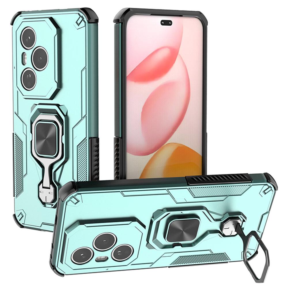 For Honor 400 Pro 5G (Global) Case Rotatable Ring Kickstand PC+TPU Shockproof Phone Cover