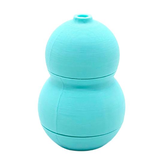 3D Printed Spinning Gourd Toy Stress Anxiety Relief Spinner Gourd Kids Adults Portable Lightweight Mini Rotatable Gourd Desk Toy