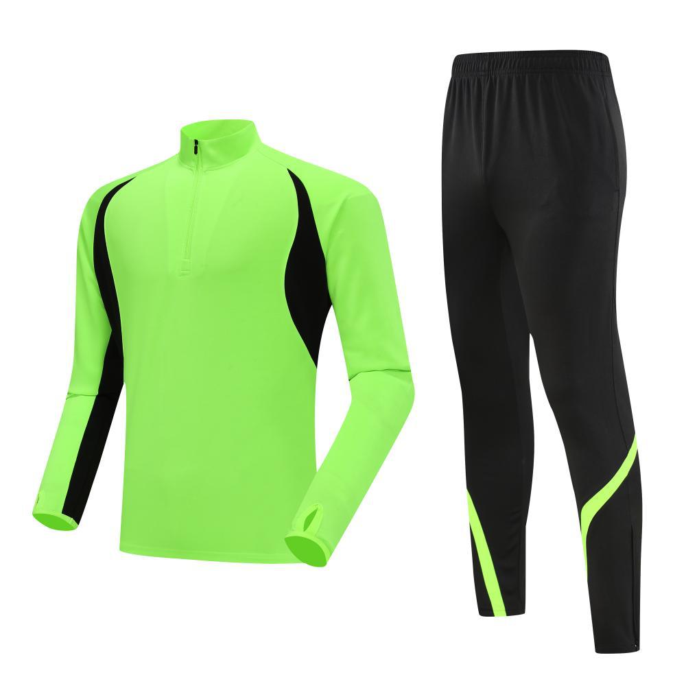 Football Suit Boys And Girls Autumn And Winter Suit Training Clothing Team Uniform Football Jersey Quick Drying Casual