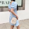Fashion Women Small Square Bag Rhombic Lattice Mobile Phone Bag Versatile Portable Female Shoulder Bags Mini Small Crossbody Bag