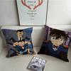 Detective Conan Pillow Case Home Decor Throw For Sofa Bed Car Room Decor Gift Idea