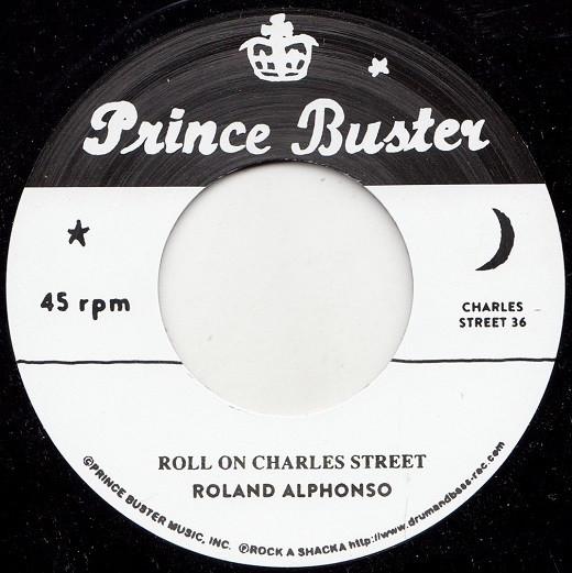 7inch Record ROLAND ALPHONSO - Roll On Charles Street / NONE 2020 Jamaica Reggae, Ska & Dub Used
