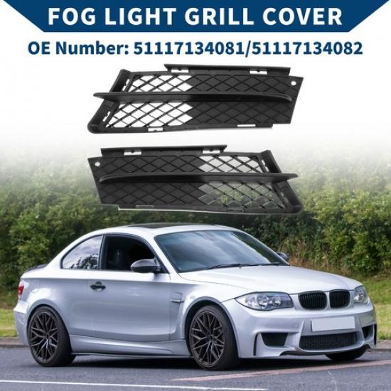 1 Pair Car Front Fog Light Grill for BMW 3 Series No.51117134081/51117134082