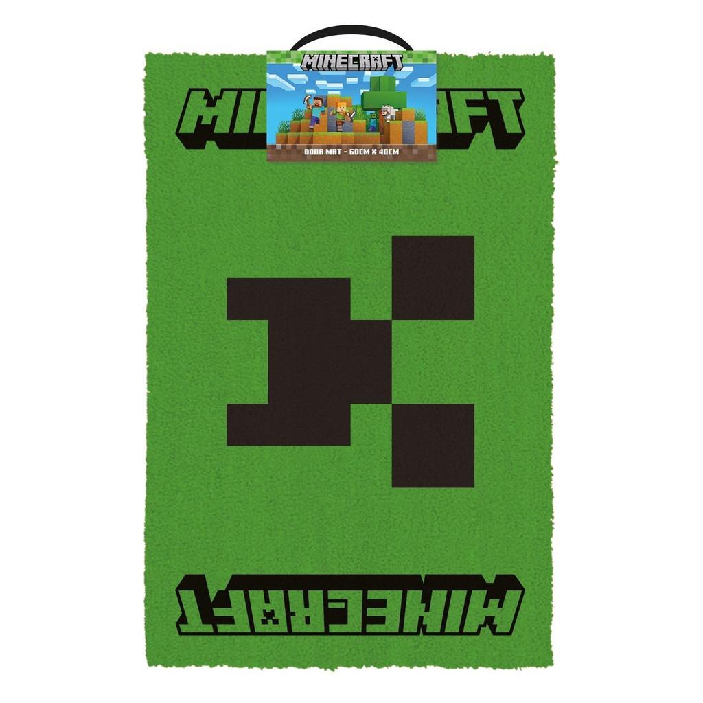Minecraft Rohožka s obličejem Creepera