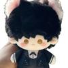 Love and DeepspacePlush Doll Keychain Wolf Ear Hair Cute Soft Stuffed Toy Bag Charm Pendant for Backpack