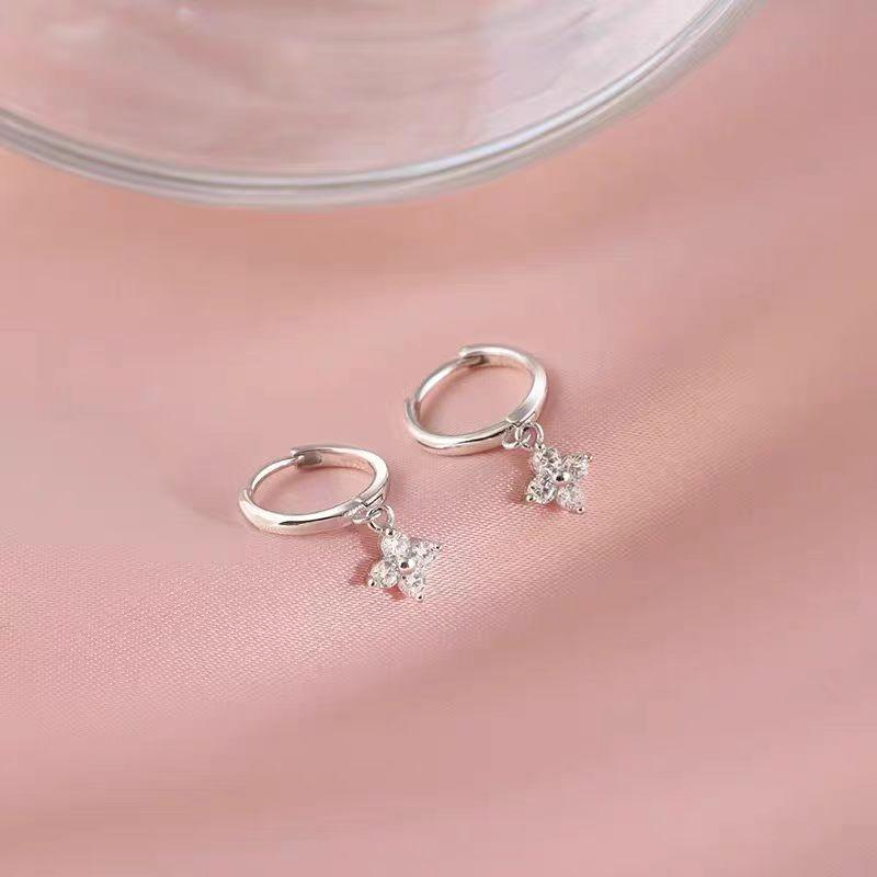 925 Sterling Silver Hoop Earrings: 2025 Modern Niche Design - Elegant & Luxurious for Women