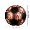 1 PZ Pallone da calcio Cristiano Ronaldo Taglia 5 grezza Praha Pallone da calcio indoor Colorato Per tutte le età Cucito a macchina PVC Pronto per la competizione Resistente Alto rimbalzo
