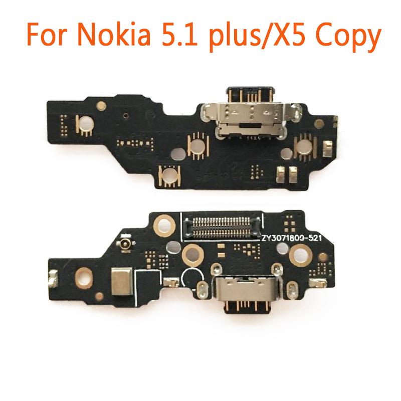

Замена для Nokia 6 7 8 5,1 6,1 7,1 8,1 Plus X5 X6 X7 USB зарядная док-станция, соединительная плата, гибкий кабель 5.1 Plus X5 Copy