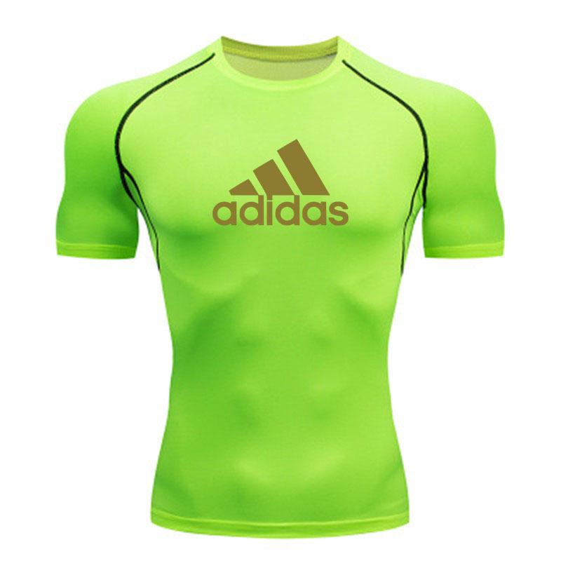 Men's Quick Dry Compression Workout T-Shirt Breathable Elast