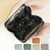 Fashion PU Leather Women Men Coin Purse Zipper Mini Wallets Portable Multi-coin Slots Money Bag Card Holder Short Purse