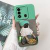 For Tecno Spark Go 2022 Case KG5 KG5h Cute Panda Cartoon Cover For Tecno Spark 8C Spark8C KG5k KG5j Phone Case Soft Fundas Coque