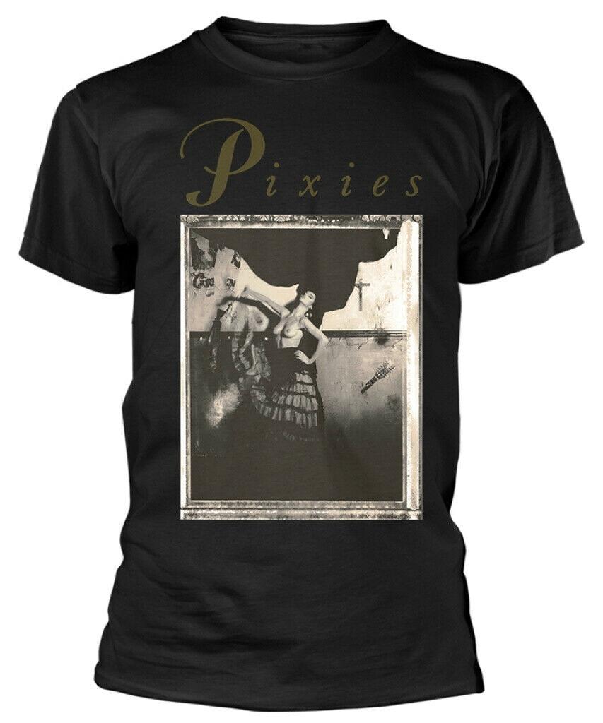 

Pixies Surfer Роза Черный T Рубашка Улица Стиль Loose Cool Печата Мужчины T Рубашка Случайный короткий рукав O-Neck Loose Хлопок Мужская футболка