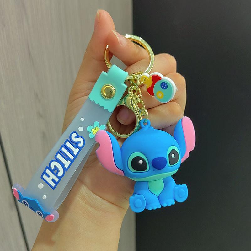 Colorful Silicone Stitch Keychain Accessory Perfect Cute Gift For All Occasions