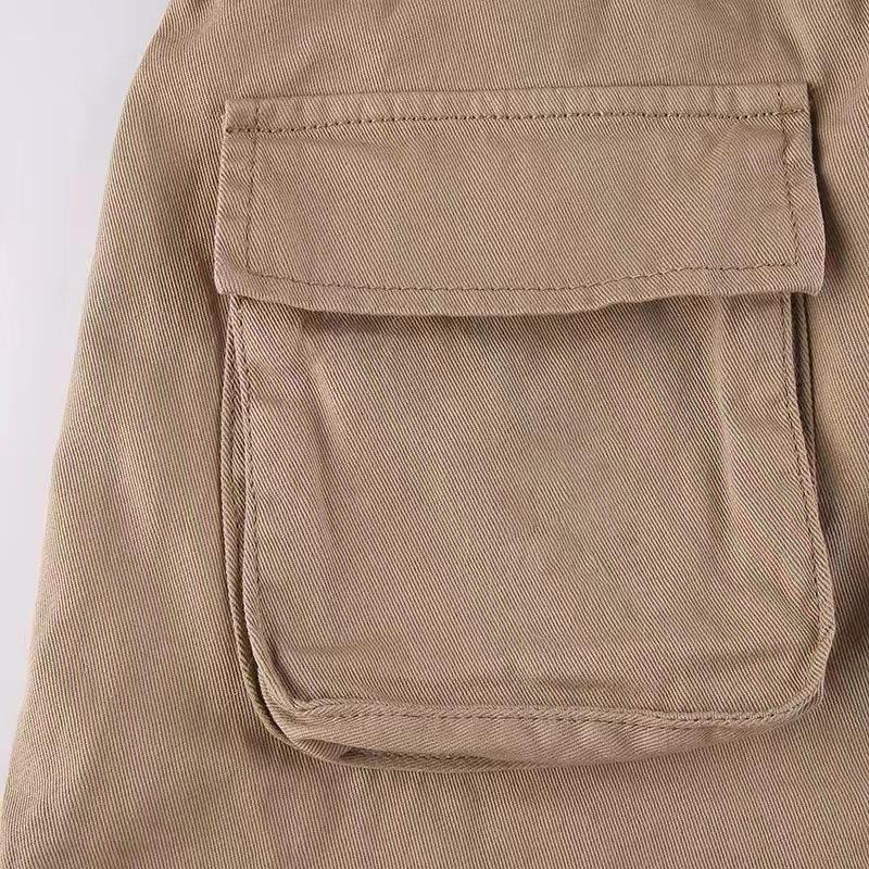 2022 Women's Street Hip Hop Low Waist Fashion Workwear Denim Pants