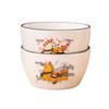 JIN MING LI 2-Piece Ceramic Bowl & Chopstick Gift Set