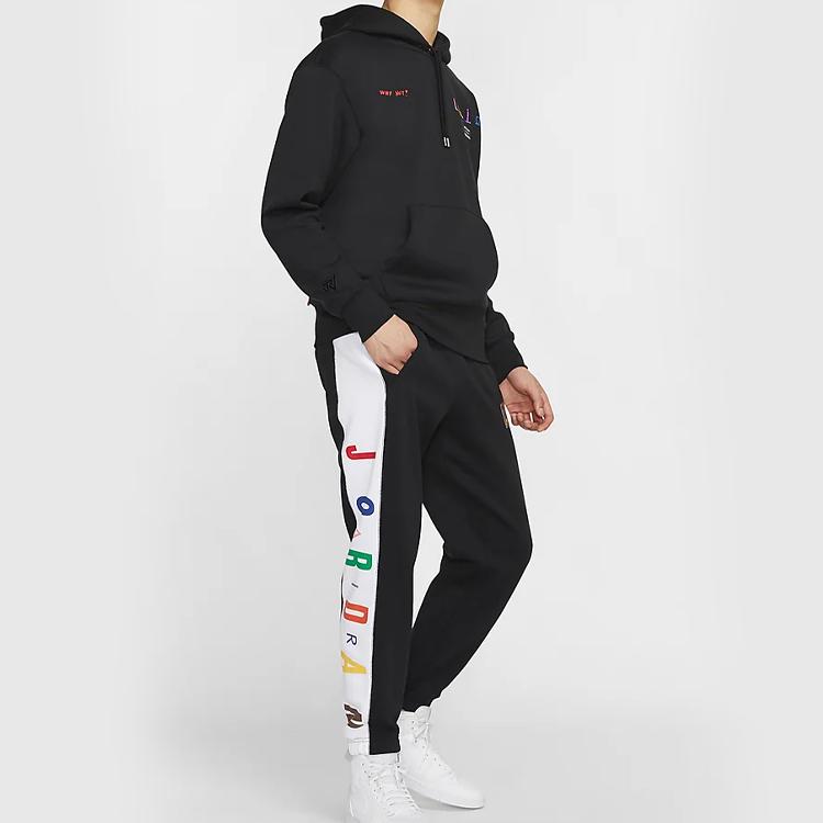 Jordan Fleece-Lined Warm Jogger Pants Men Bottoms Black CT6334-010