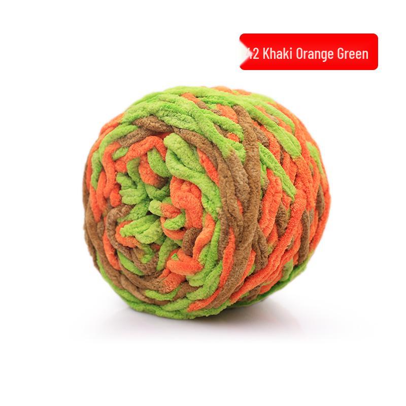 Ice Bar Chunky Soft Yarn for Hand-Knitted Scarves, Crochet Hooks, Slippers, and DIY Projects for Men and Women