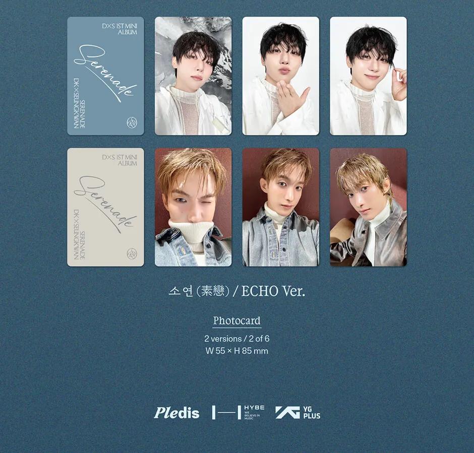DK X Seungkwan (SEVENTEEN) - 1st Mini Album 'Serenade' [Random 1 of 2 Sent]