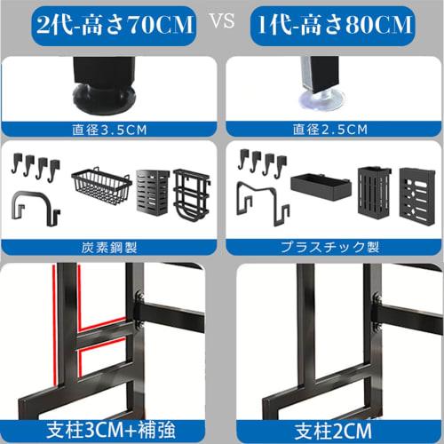 PFLife Spülbecken-Abtropfgestell, Große Kapazität, Spülbecken-Abtropfgestell, Küchenabtropfgestell, Rutschfest, Platzsparend (Weiß - 69cm Hoch, 95cm Breit)
