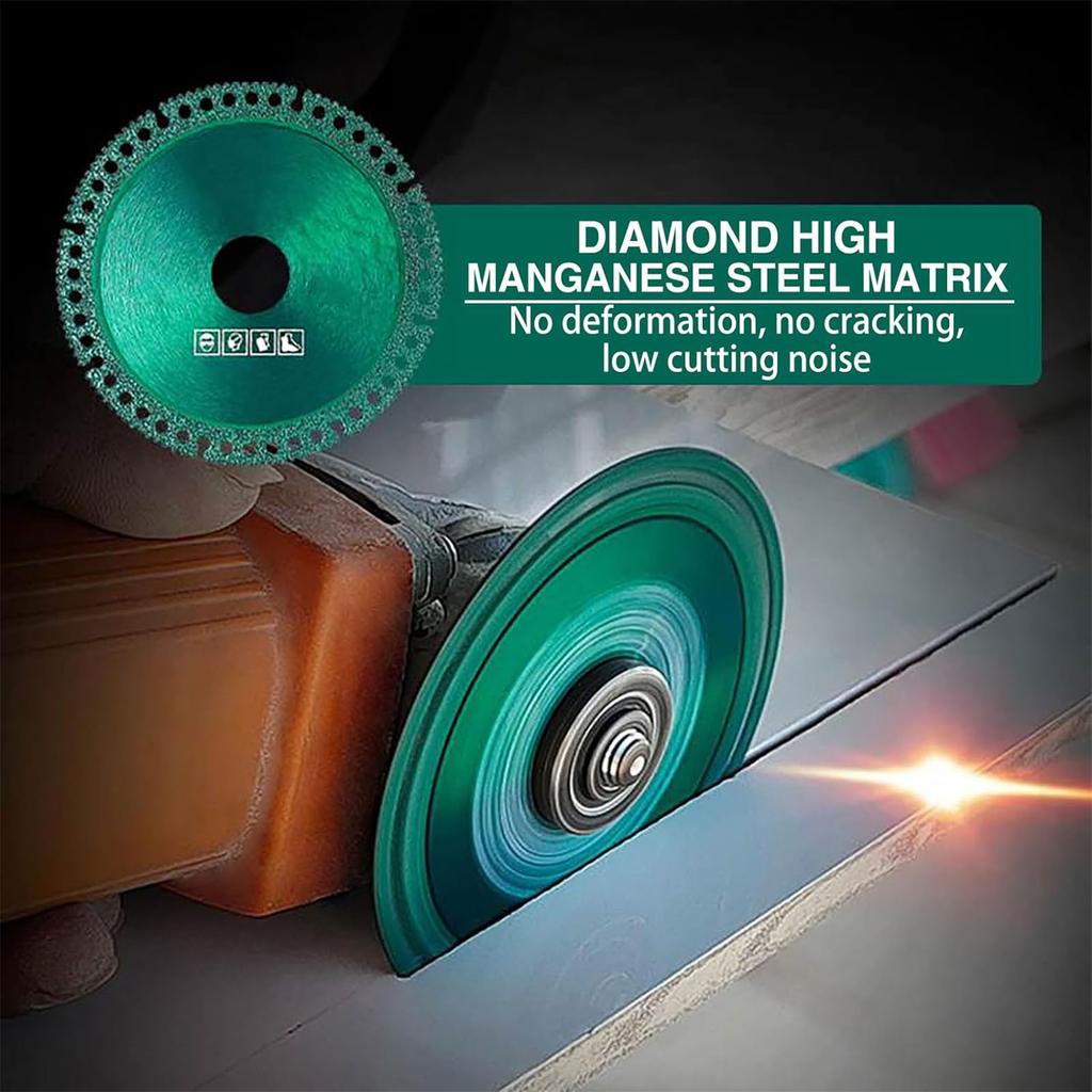 Cutting Saw Blade Multifunctional Incisive Smoothly Chip Removal Diamond Cutting Disc for Ceramic