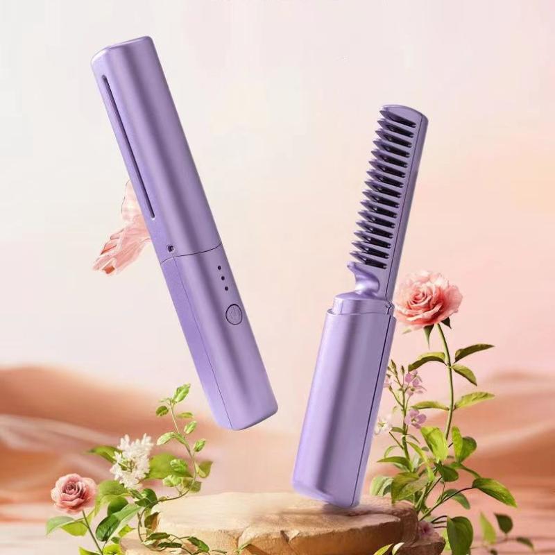 LISM Mini Cordless Hair Straightener Comb