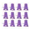 Set of 12 Small Wind up Robot Plastic Simple Operations Wind up Robot for Kids' Learning and Adults' Collection 55KF